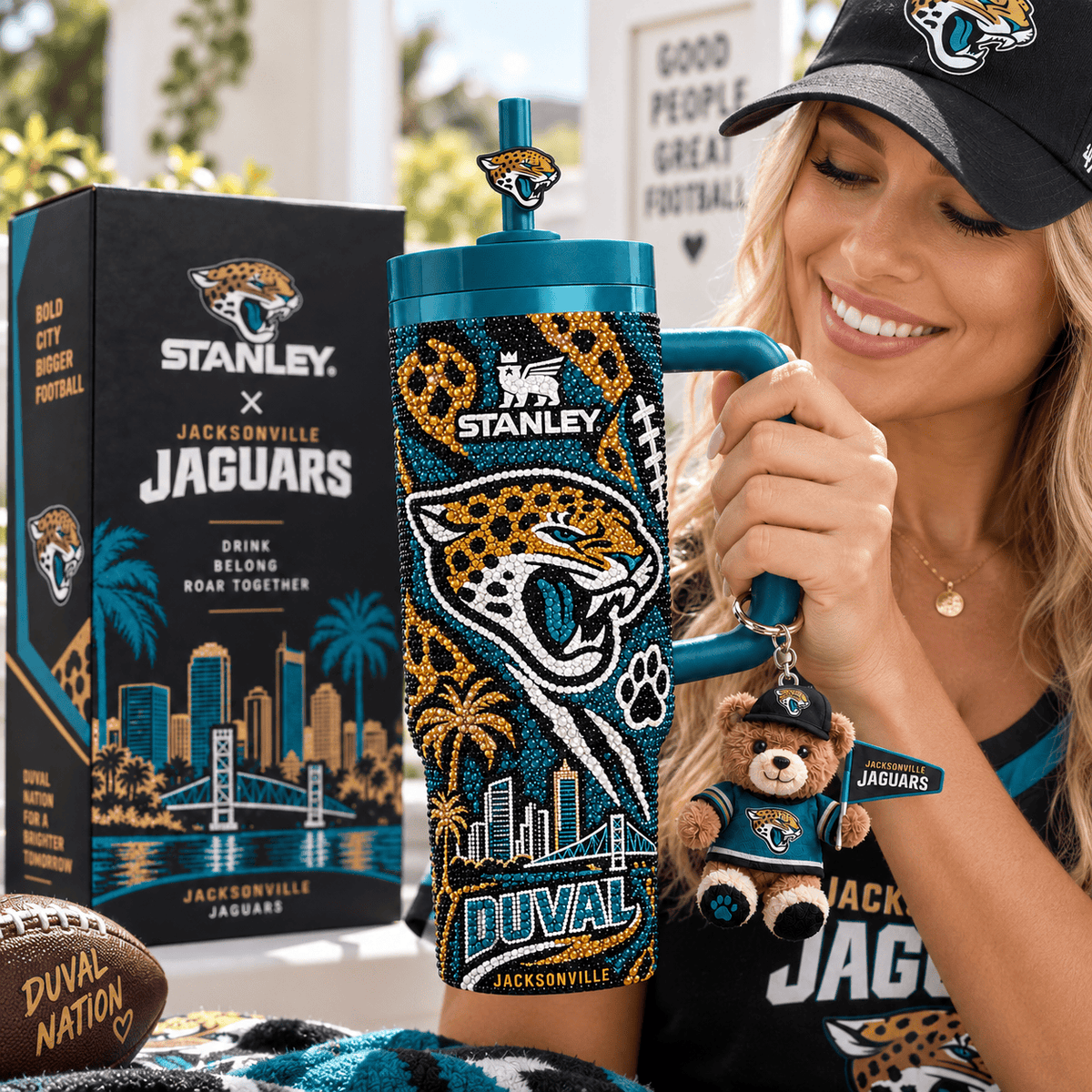 JSVJ 40oz Tumbler With Handle TTNL