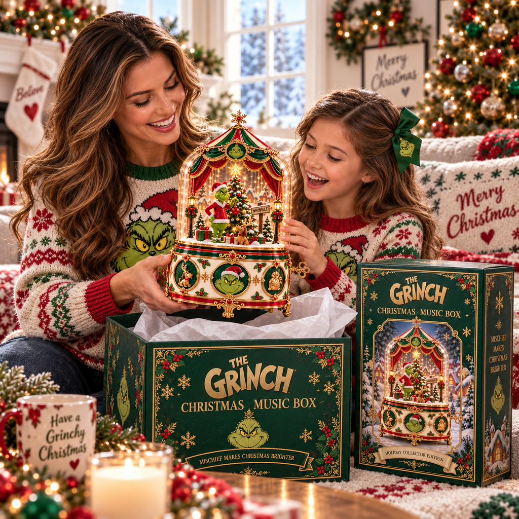 TGR Premium Christmas collector music box PTT