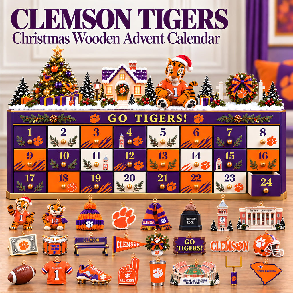 Premium CTFB Christmas Wooden Advent Calendar PVNA