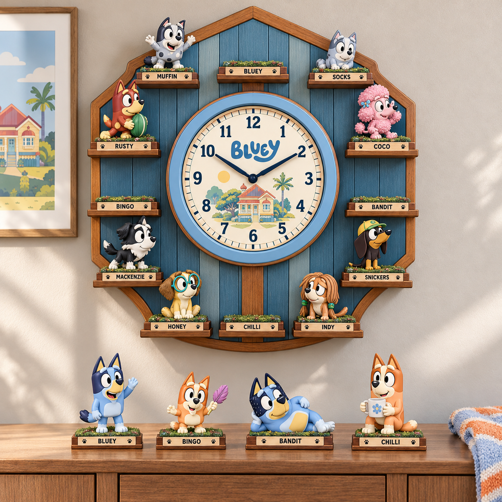 BLU Premium Mascot Sculpture Clock Collection PTKL