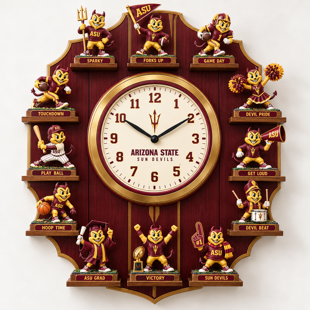 ASSD Premium Mascot Sculpture Clock Collection PTKL