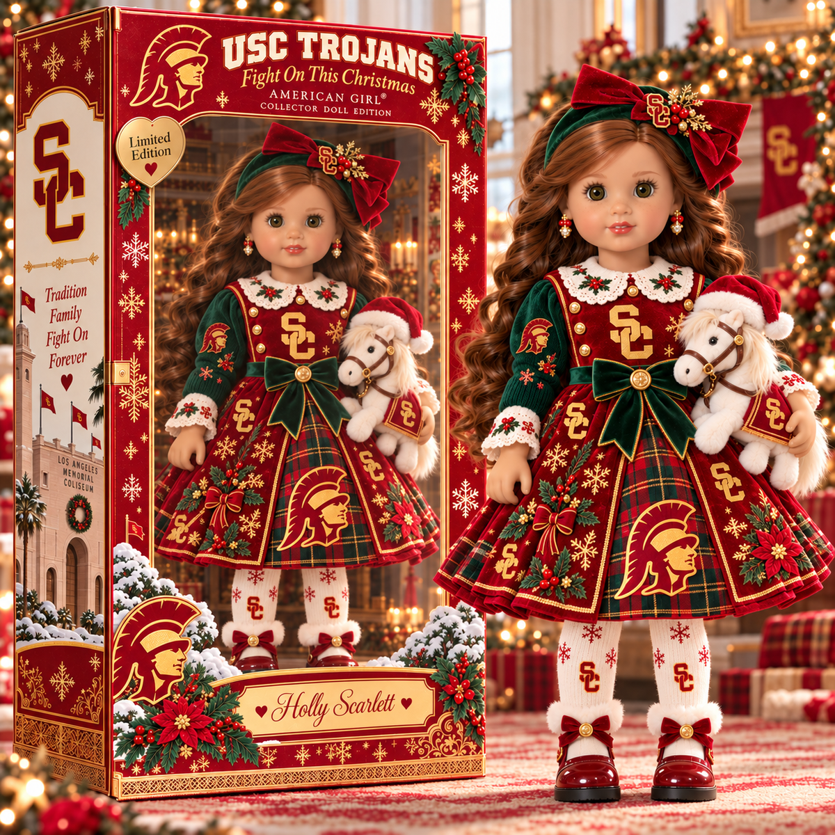 Premium USC Commemorative Collector Doll PDL