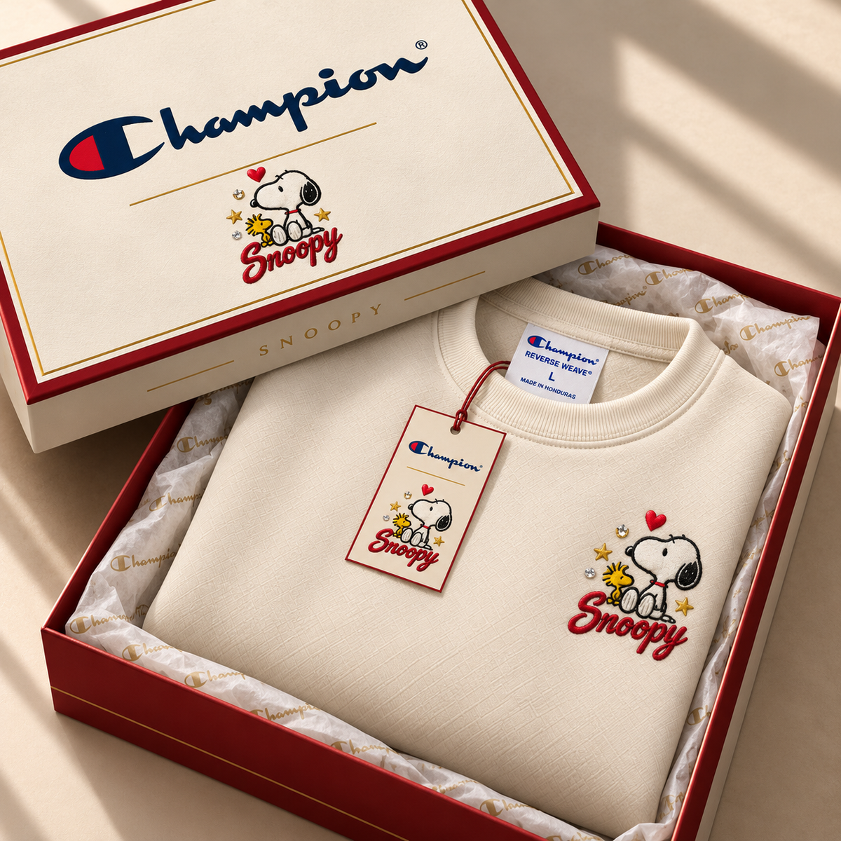 SPNY Premium Embroidered Crewneck Sweatshirt BMD