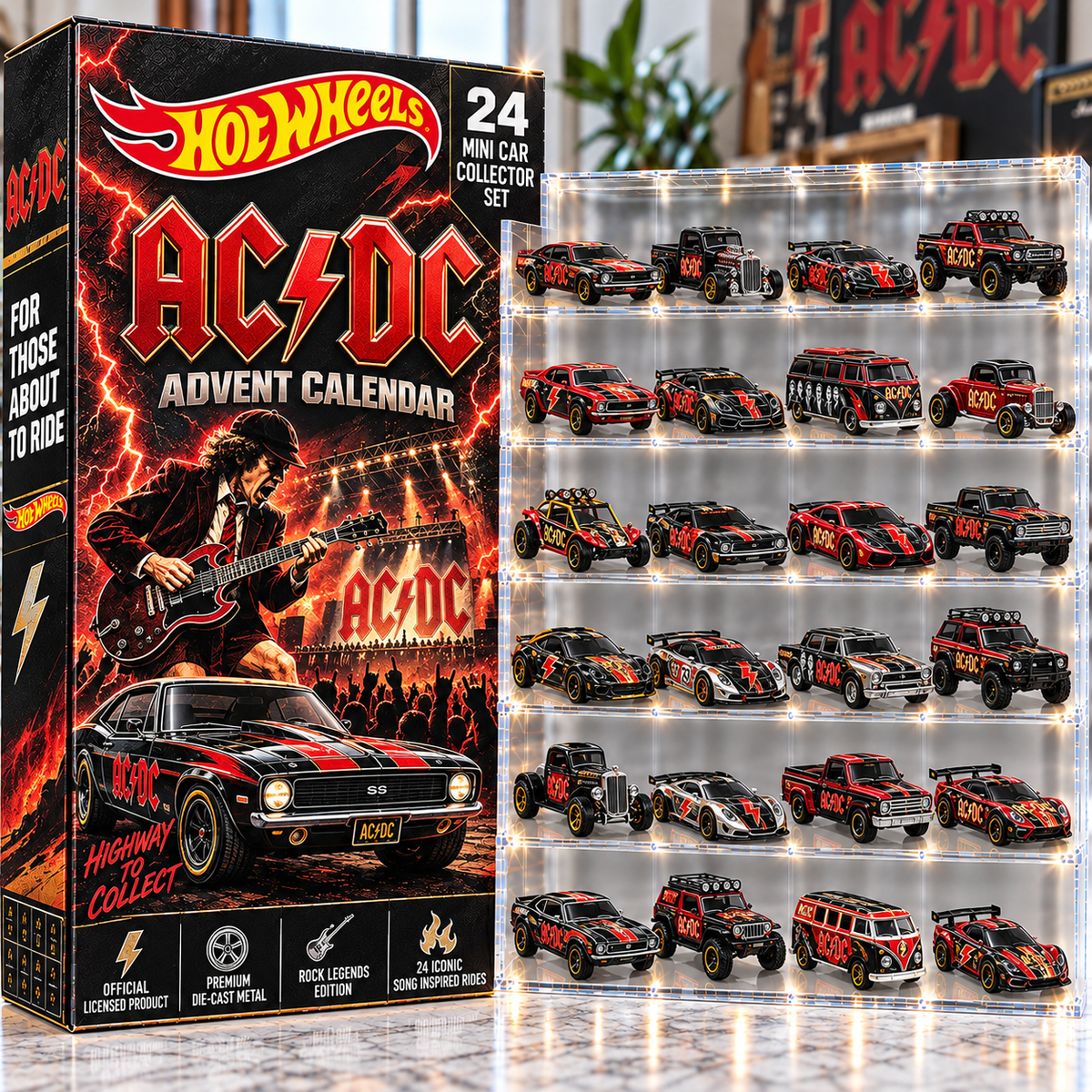 ADC Premium Mini Car Advent Calendar NTNA