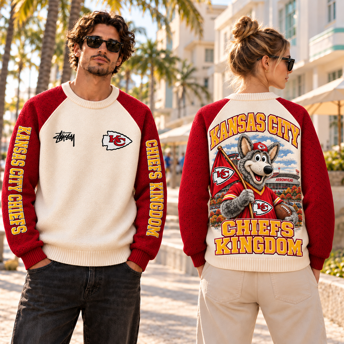 KCC Embroidered Knit Sweater DNBN