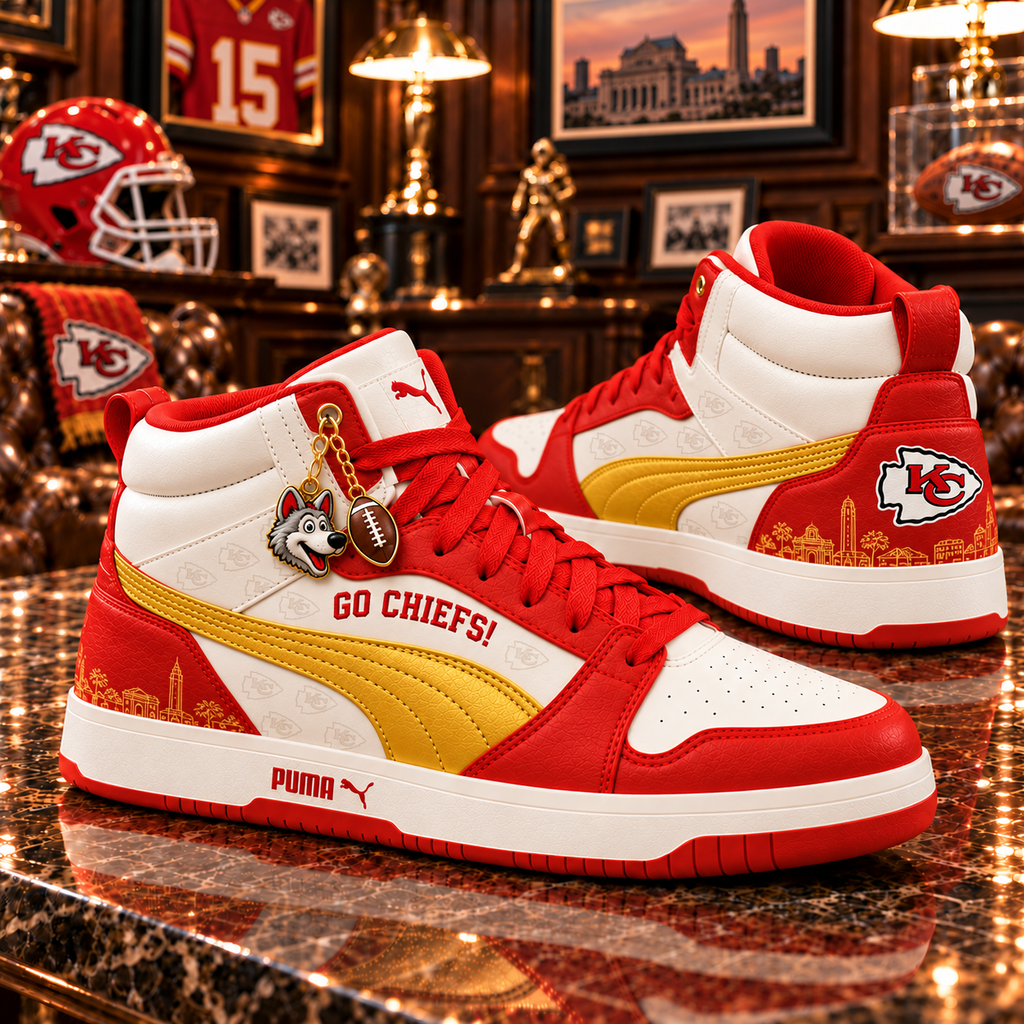 KCC Premium Mid-Top Sneakers with Charms PNPA
