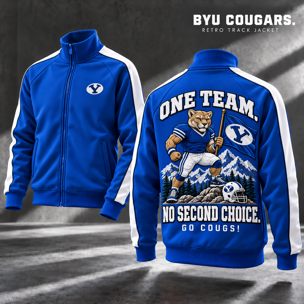 BYU Premium Retro Track Jacket TMH