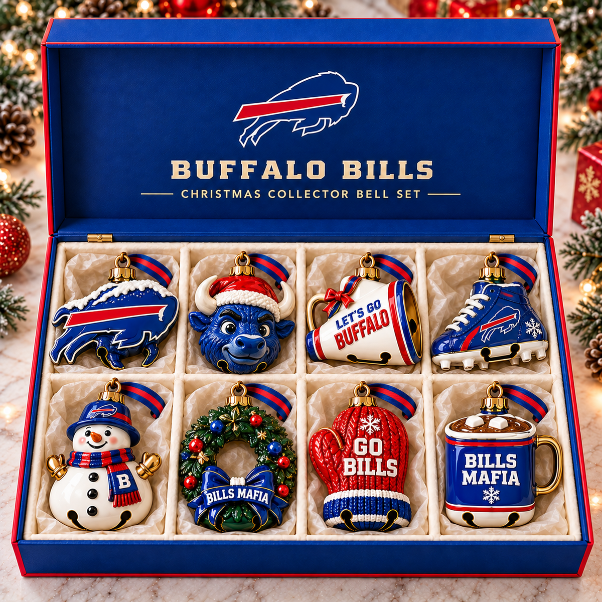 Premium BFBL Christmas Bell Ornament TTMH