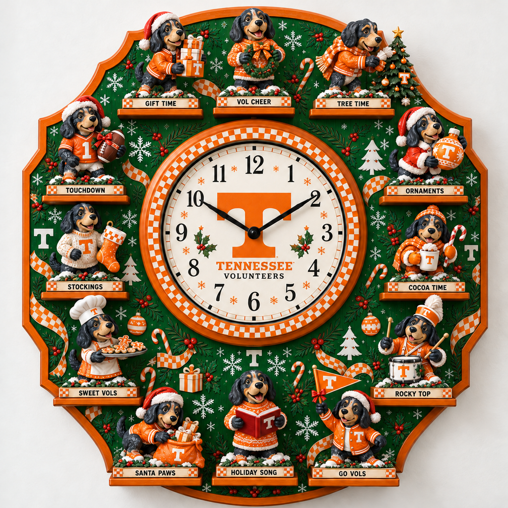 TVF Premium Christmas Sculpture Clock Collection PTKL