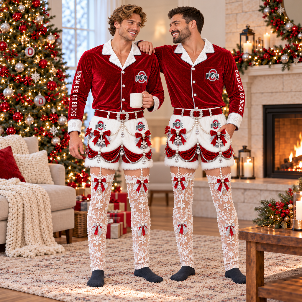 OSB Funny Christmas Pajama Set PNPA