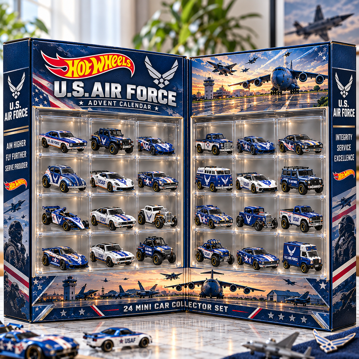USAF Premium Mini Car Advent Calendar NTNA