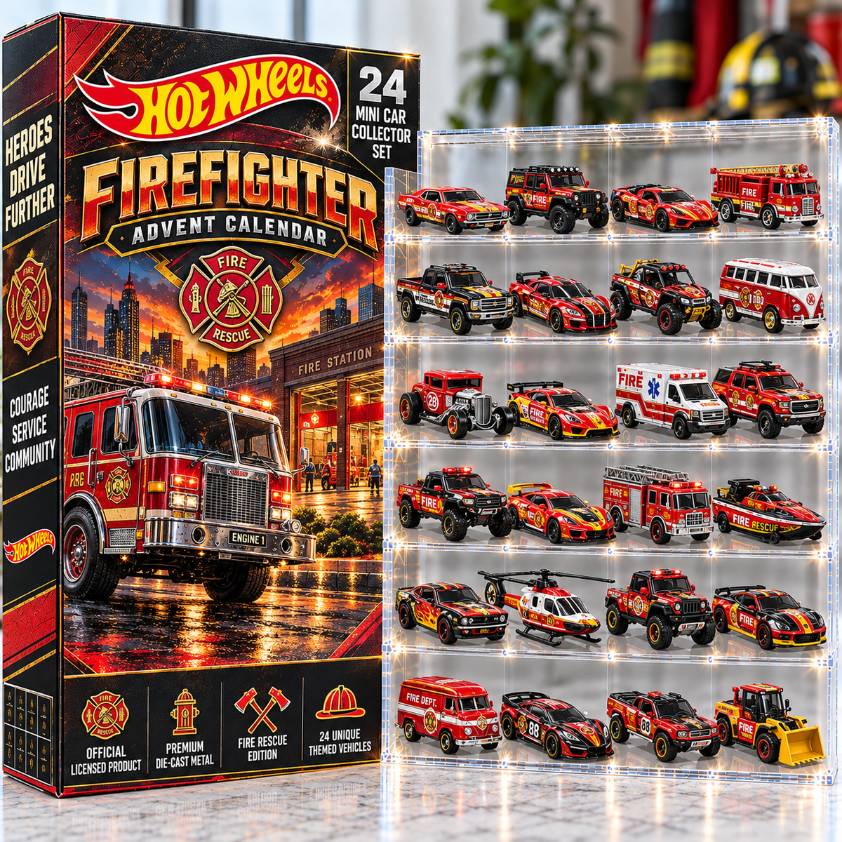 FRFT Premium Mini Car Advent Calendar NTNA