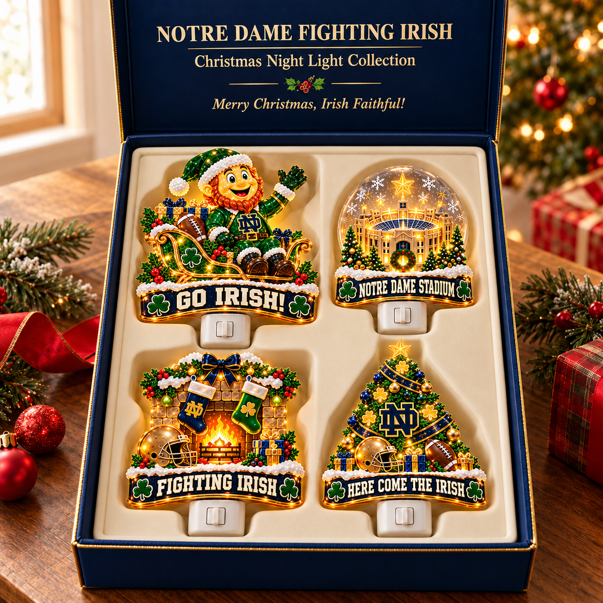 NDFI Christmas Plug-In Night Light Set TMH