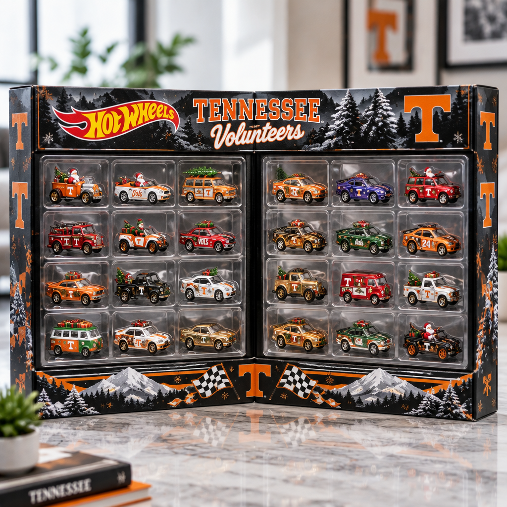 Tennessee Volunteers Premium Mini Car Advent Calendar