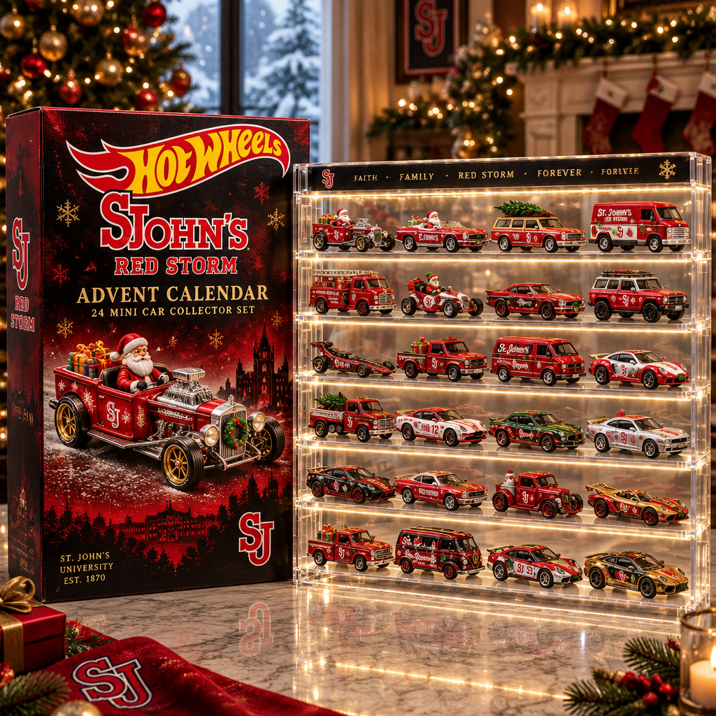 St John S Red Storm Premium Mini Car Advent Calendar