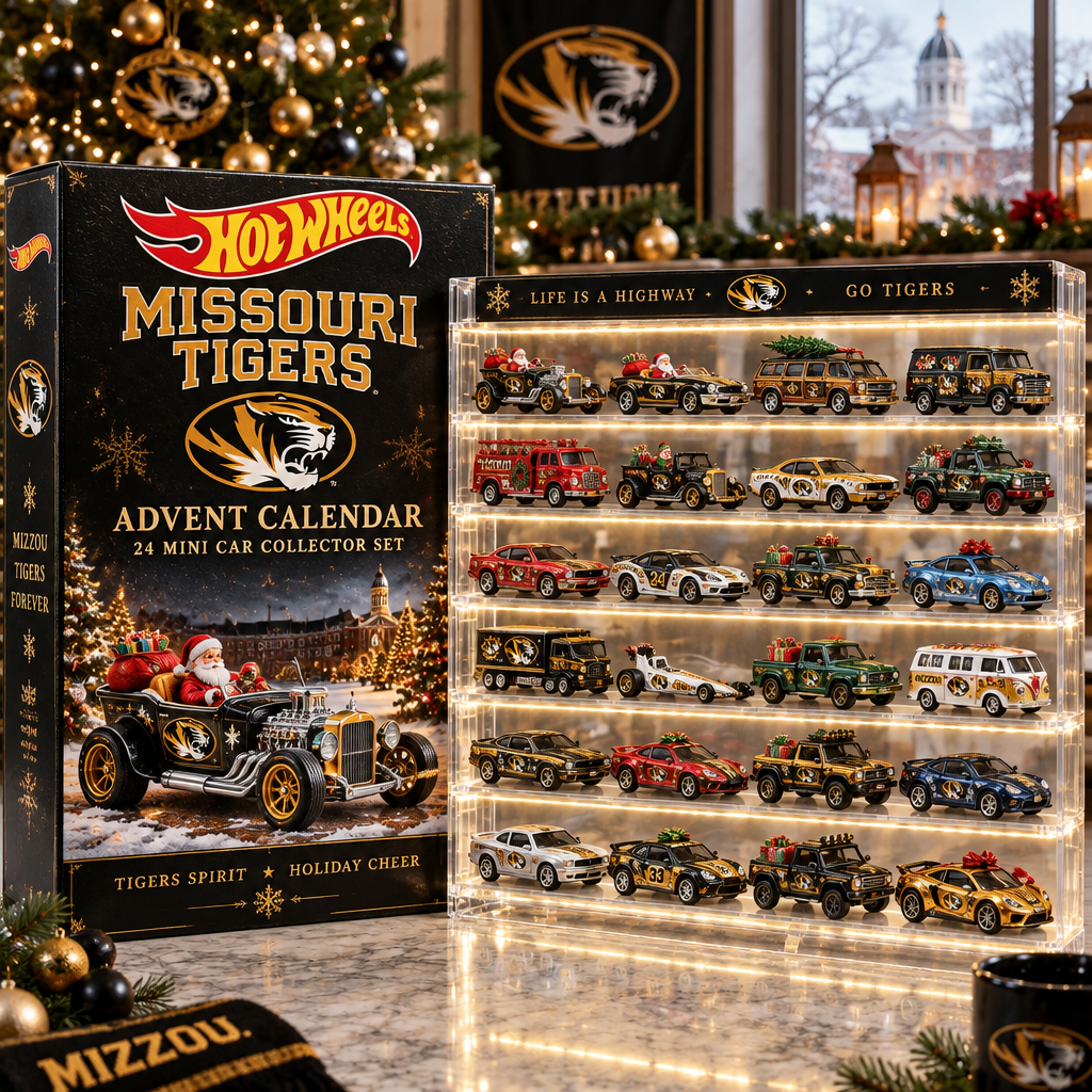Missouri Tigers Premium Mini Car Advent Calendar