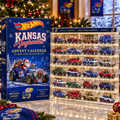 Kansas Jayhawks Premium Mini Car Advent Calendar