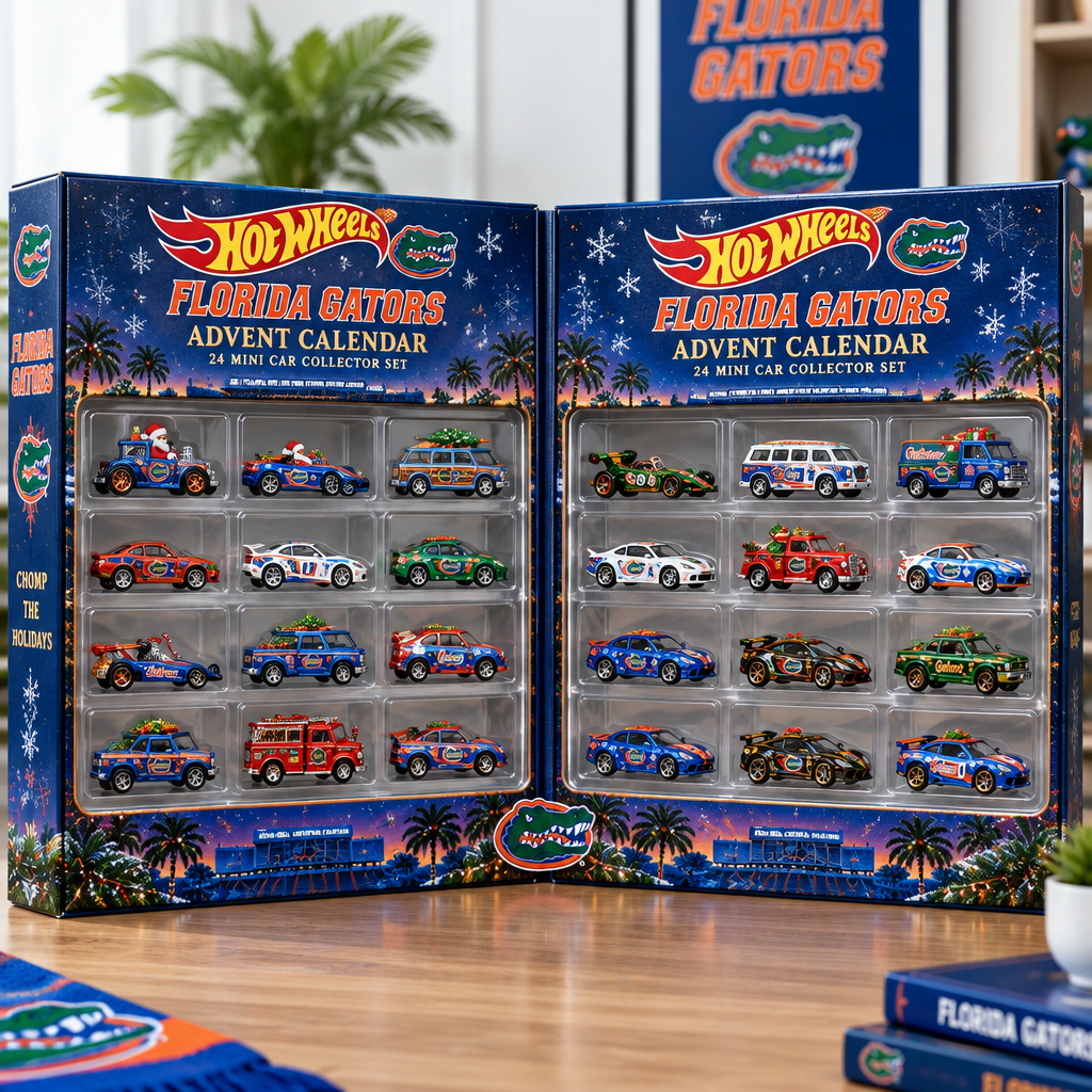 Florida Gators Premium Mini Car Advent Calendar
