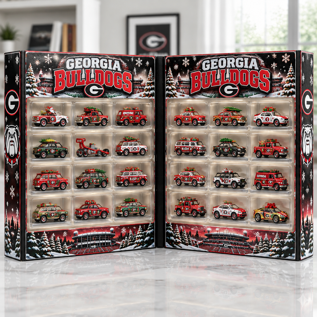 Georgia Bulldogs Premium Mini Car Advent Calendar