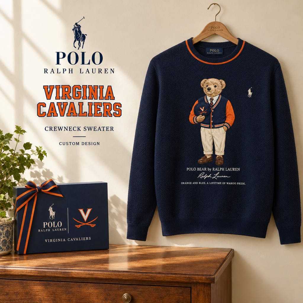 Virginia Cavaliers Premium Crewneck Sweater