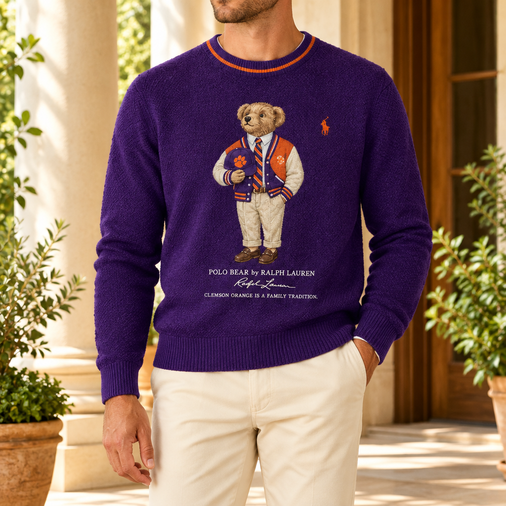 Clemson Tigers Premium Crewneck Sweater