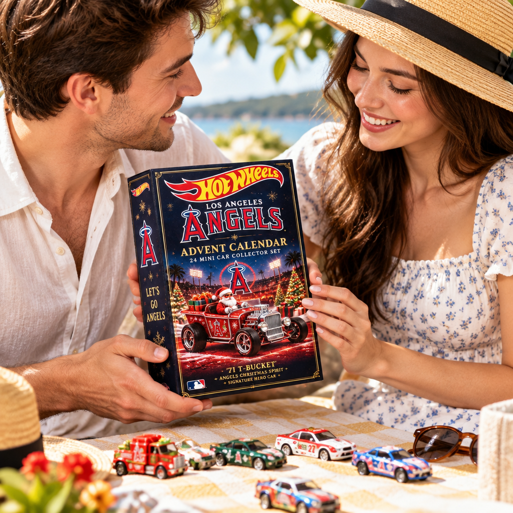 Los Angeles Angels Premium Mini Car Advent Calendar