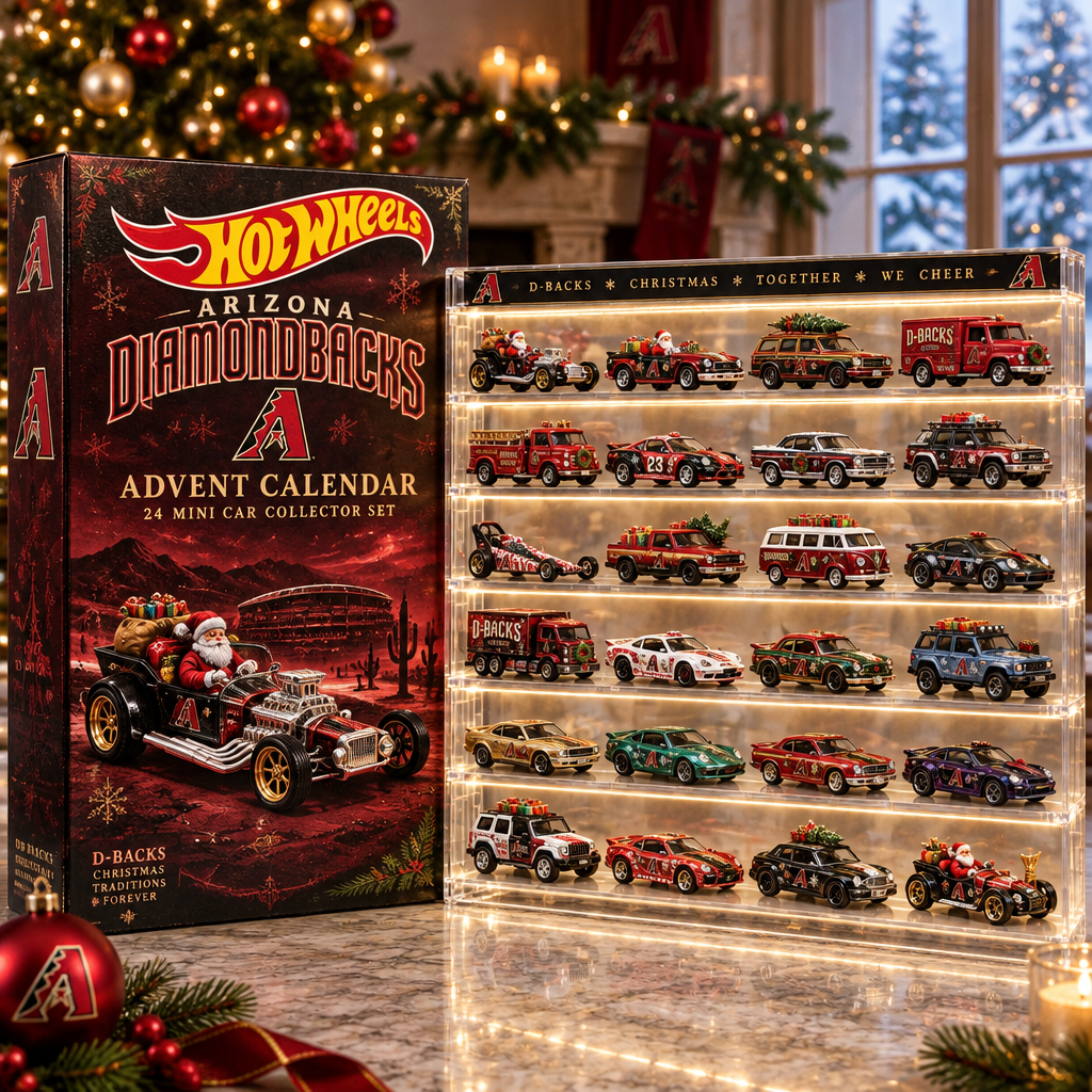 Arizona Diamondbacks Premium Mini Car Advent Calendar