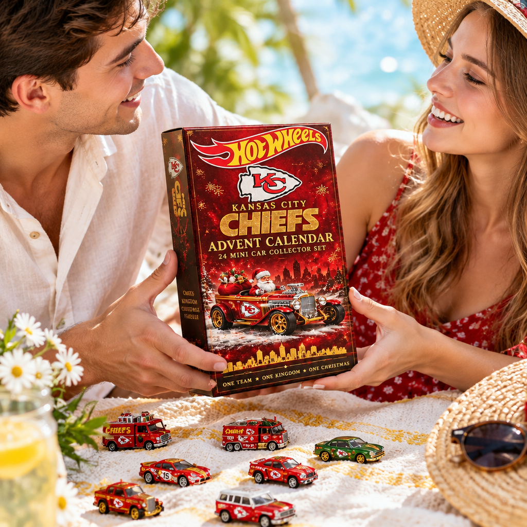 Kansas City Chiefs Premium Mini Car Advent Calendar