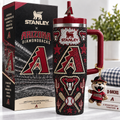 Arizona Diamondbacks 40oz Tumbler With Handle TTNL
