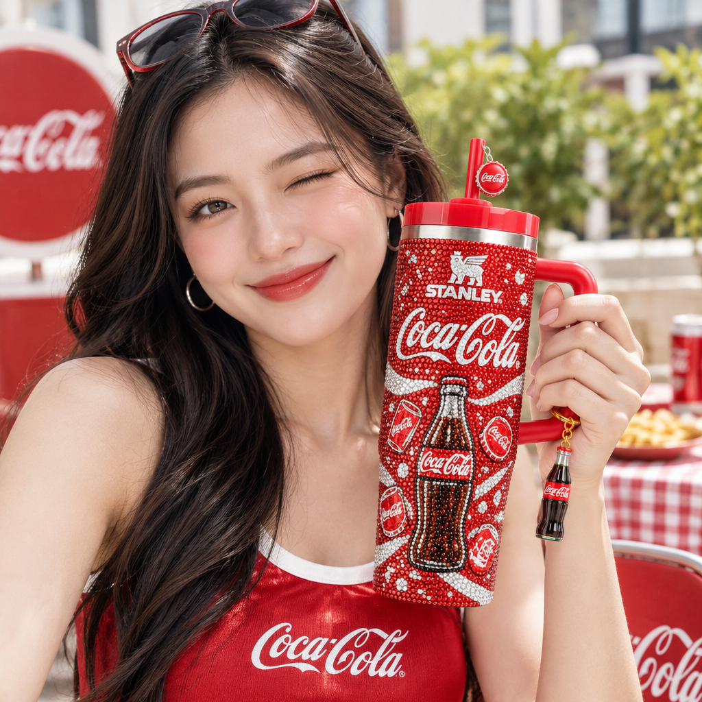 Coca Cola 40oz Tumbler With Handle TTNL